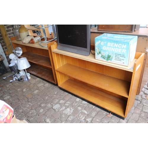 516 - Pair of Oak Shelf units