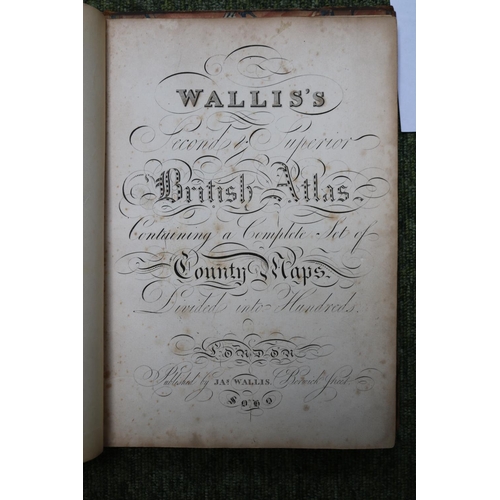 75 - Wallis's Second And Superior British Atlas Containing A Complete Set Of County Maps, Published by Ja... 