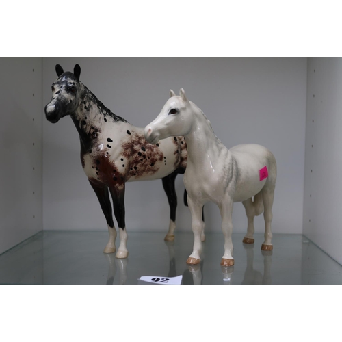 92 - Beswick Appaloosa & Welsh Mountain Pony