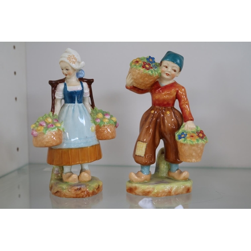 98 - Pair of Royal Worcester figures 