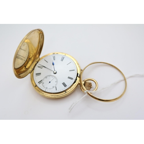 403 - 18ct Gold Gents Pocket watch by John Cashmore of Finsbury London 60g total without the movement