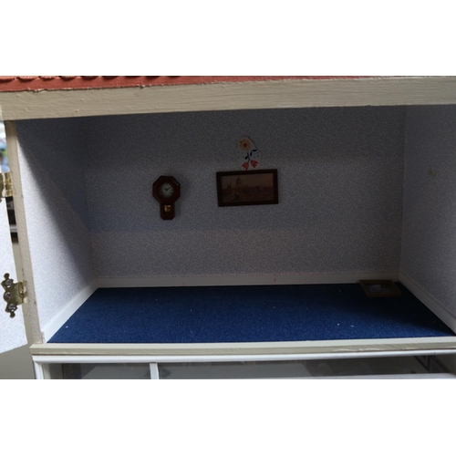 480 - Dolls House with assorted furniture