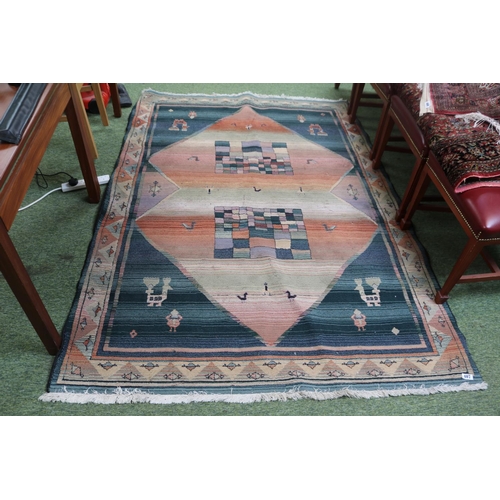 407 - 20thC Style Kilim Rug 228 x 156cm