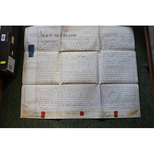 107 - Large Collection mainly early 19thC Indentures and documents