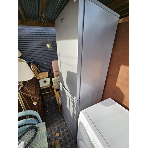 532 - Upright Beko Fridge Freezer