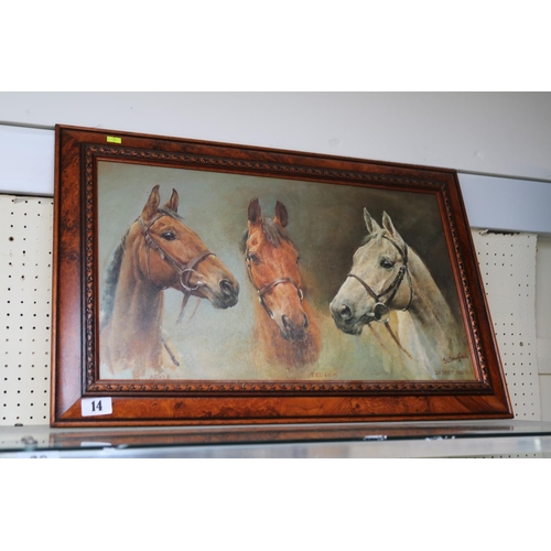 203 - Framed Print entitled 'Three Kings'