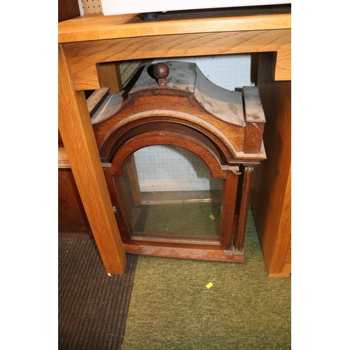 213 - 19thC Oak cased Longcase clock with roman numeral dial