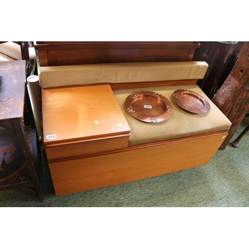 373 - Mid Century Original Chippy Telephone Seat