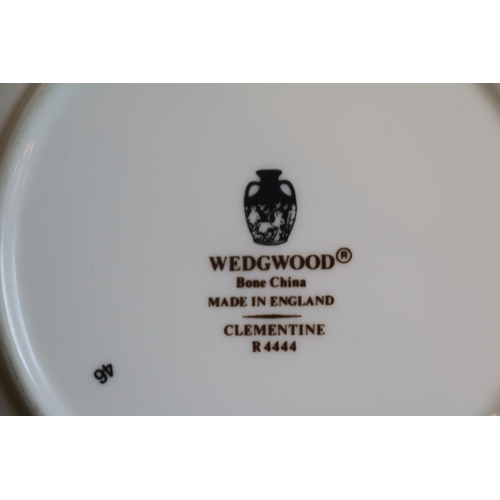 124 - Wedgwood Clementine Tea service and a Wedgwood Angela pattern service