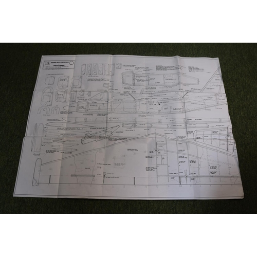 157 - Collection of assorted model plane schematics