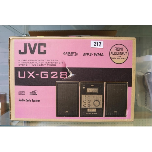 217 - JVC UX-G28 Micro Component System