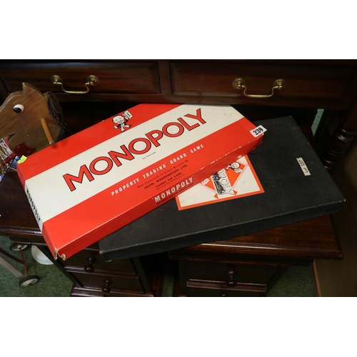 239 - 2 Vintage Monopoly Property Trading games