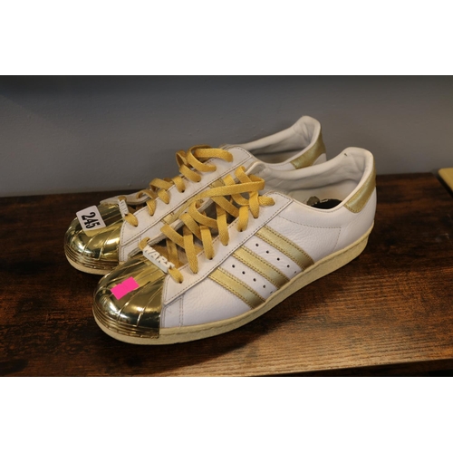 245 - Pair of Adidas Star Wars Superstar C-3PO Size UK 10 Shoes