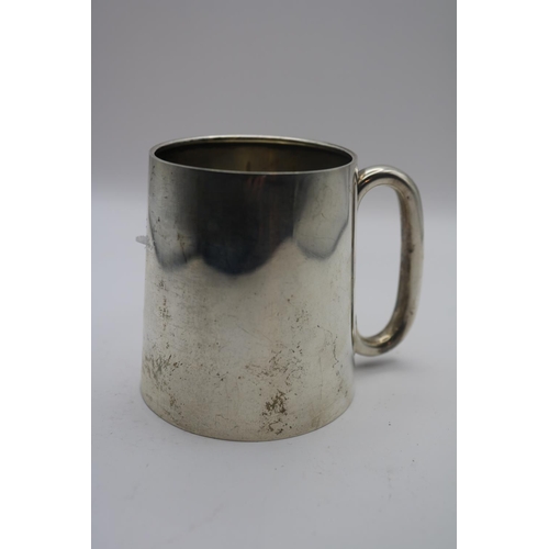 362 - Small Silver Mug Birmingham 1946 94g total weight