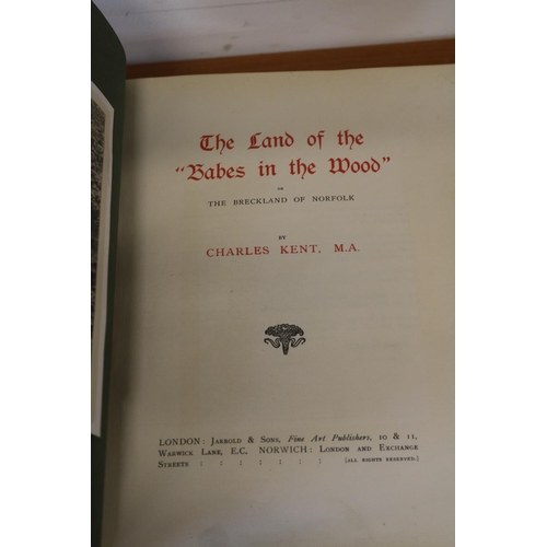 76 - The Land of the Babes on Woods by Charles Kent, Practical Farriery by W.J. Miles and assorted Epheme... 