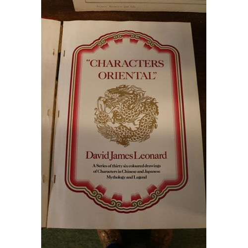 79 - 'Characters Oriental' by David James Leonard Hardback book