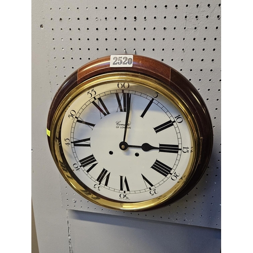 252O - 20thC Comitti of London English School clock