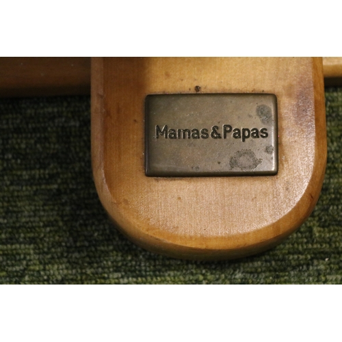 121 - Mammas & Pappas Rocking horse on wooden stand