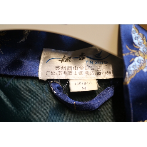 126 - Chinese Silk Robe size Medium