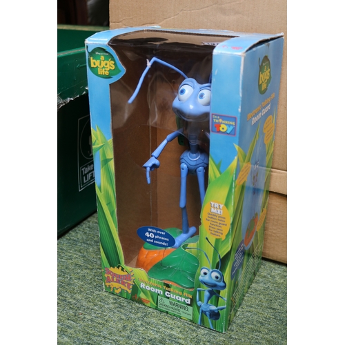 157 - Collection of Fisher Price and other Children's toys and a Boxed Bugs Life Talking Room Guard