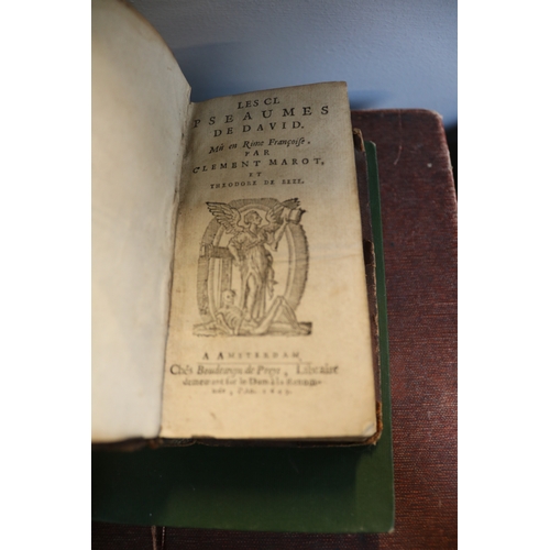 189 - Standard Dictionary of the English Language, Les Cl Pseaumes De David 1645