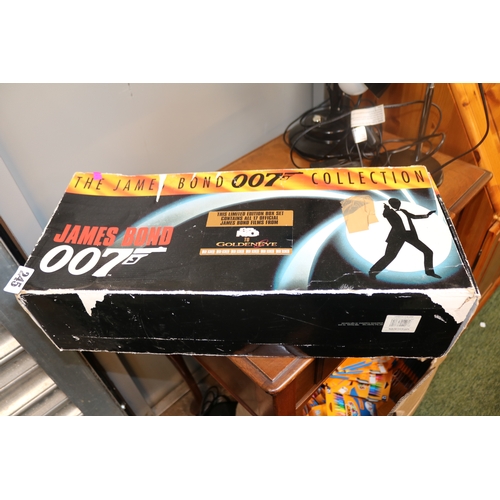 245 - Boxed James Bond 007 VHS Set