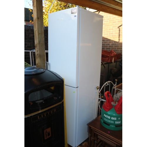 519 - Upright Grundig Fridge Freezer