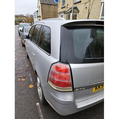 521 - Vauxhall Zafira 2008 Petrol 1800cc KK57 HZD 142K MOT January 2024