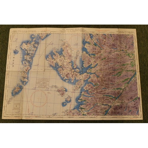 340F - WW2 RAF and Army Ordnance survey maps (approx. 17)