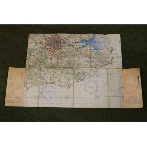 340F - WW2 RAF and Army Ordnance survey maps (approx. 17)