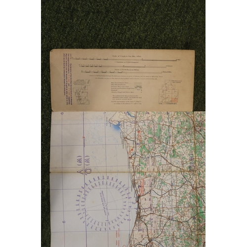 340F - WW2 RAF and Army Ordnance survey maps (approx. 17)