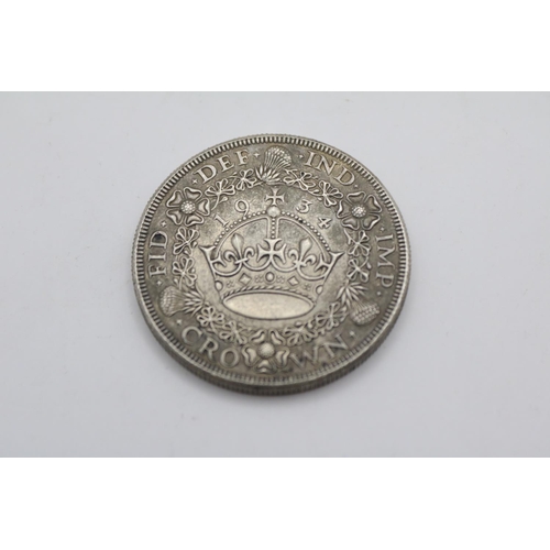 142 - George V 1934 Wreath Crown 'GEORGE V DEI GRA:BRITT: OMN: REX - FID IND IMP. 28.5g