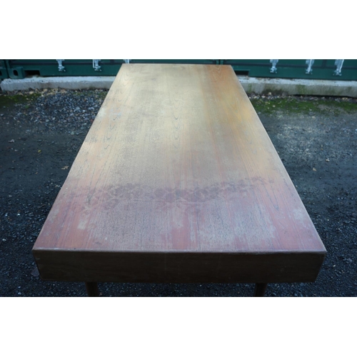 201 - Nanna Ditzel for Soren Willadsen Teak Danish Desk C.1954 175cm in Length by 75cm in Depth by 72cm in... 