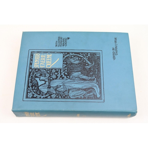 80 - Set of Six Volumes 'Spensers Faerie Queene' Illustrated by Walter Crane, Published by George Allen L... 