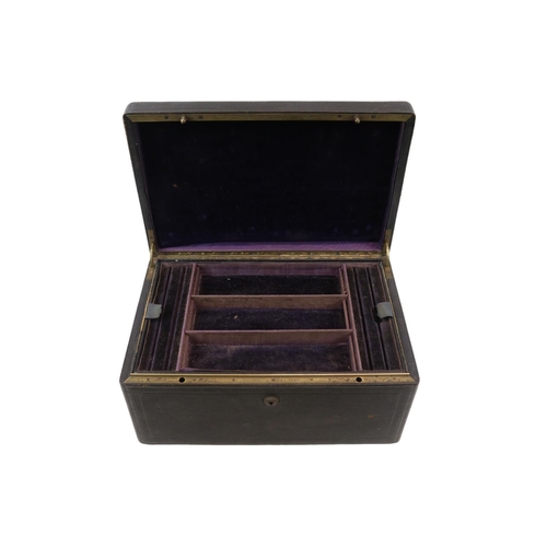 70 - 16th The Queen's Regiment of Light Dragoons Lancers French 4 Tray Jewellery case for The Right Honou... 