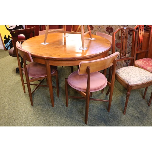 178 - G Plan Circular Teak Table and Chairs 1960 Mid century