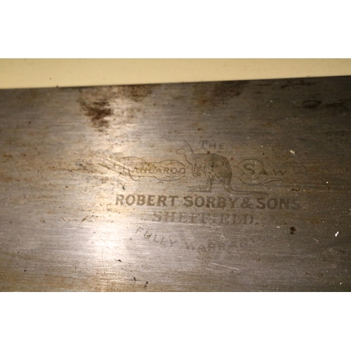 217 - Robert Sorby & Sons of Sheffield two handed Saw