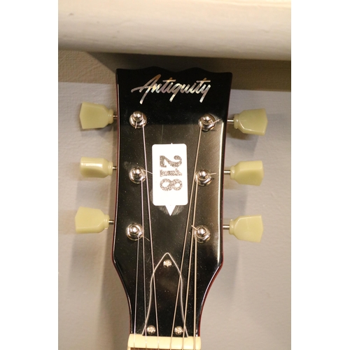 218 - Antiquity Sunburst Electric Rhythm Guitar