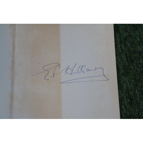 71 - Sir Edmund Percival Hillary KG ONZ KBE (1919 - 2008 High Adventure by Edmund Hillary signed to inter... 