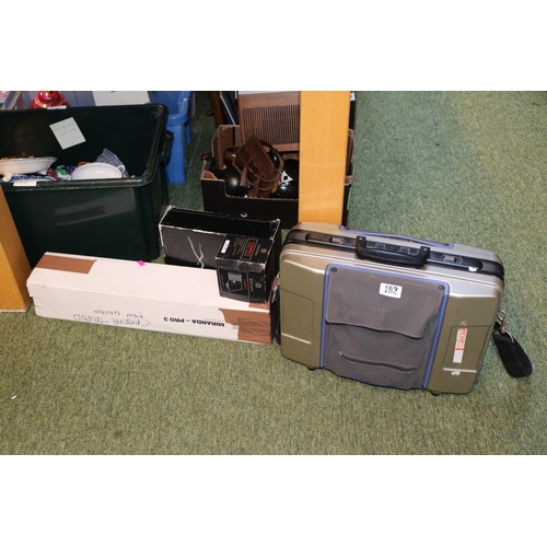 162 - Sony Video Recorder, Miranda Tripod and assorted Vintage electricals