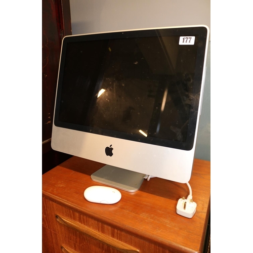 177 - Apple iMac 2ghz 1gb 200gb Computer with mouse