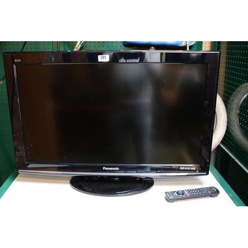 191 - Panasonic Viera DVB Television