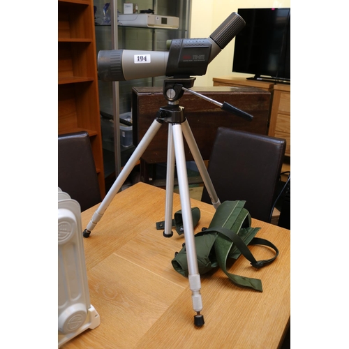 194 - Kowa Spotting Scope on stand with cover