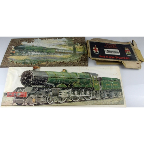 62 - Collection of seven GWR Chad Valley Jigsaws 1920/30's five in original boxes.  Comprising; Bath c193... 