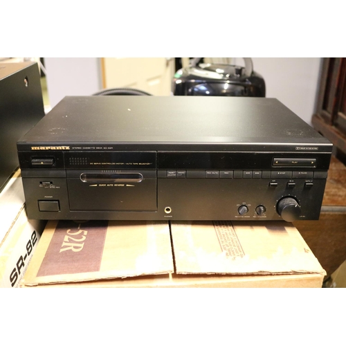 182 - Good Quality Boxed Marantz boxed Stereo Receiver, CD Player and Tape Player