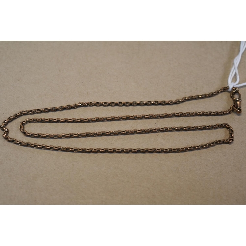 290 - Victorian Rolled Gold Watch chain