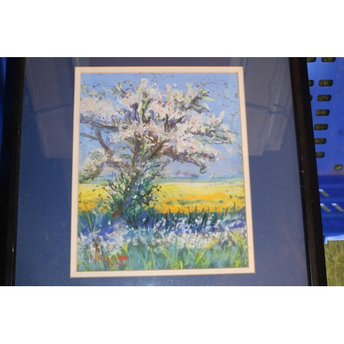 129 - Collection of assorted Framed Pictures and prints to include Val Hunt 'Maytime' Great Gransden