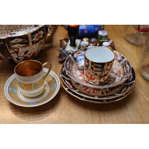 162 - Collection of assorted Ceramics and Bygones inc. to include Limoges H C Hahn Coffee Can, Royal Crown... 