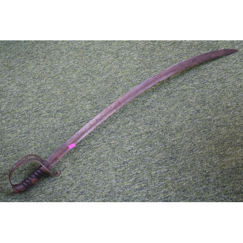 173 - Victorian era Native Indian cavalry sword 93cm in Length