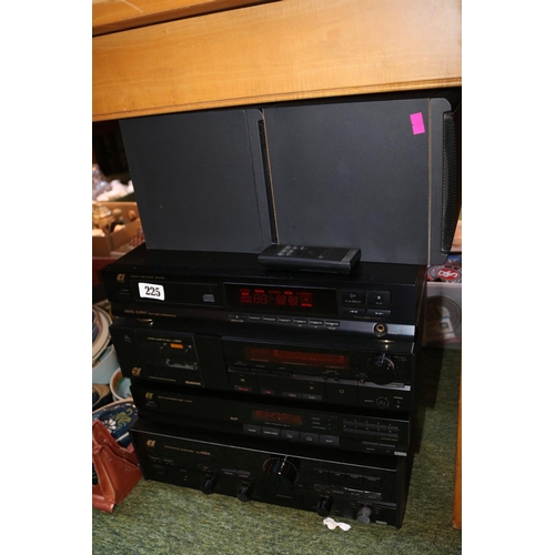 225 - Vintage Sansui Stacking Stereo system and speakers